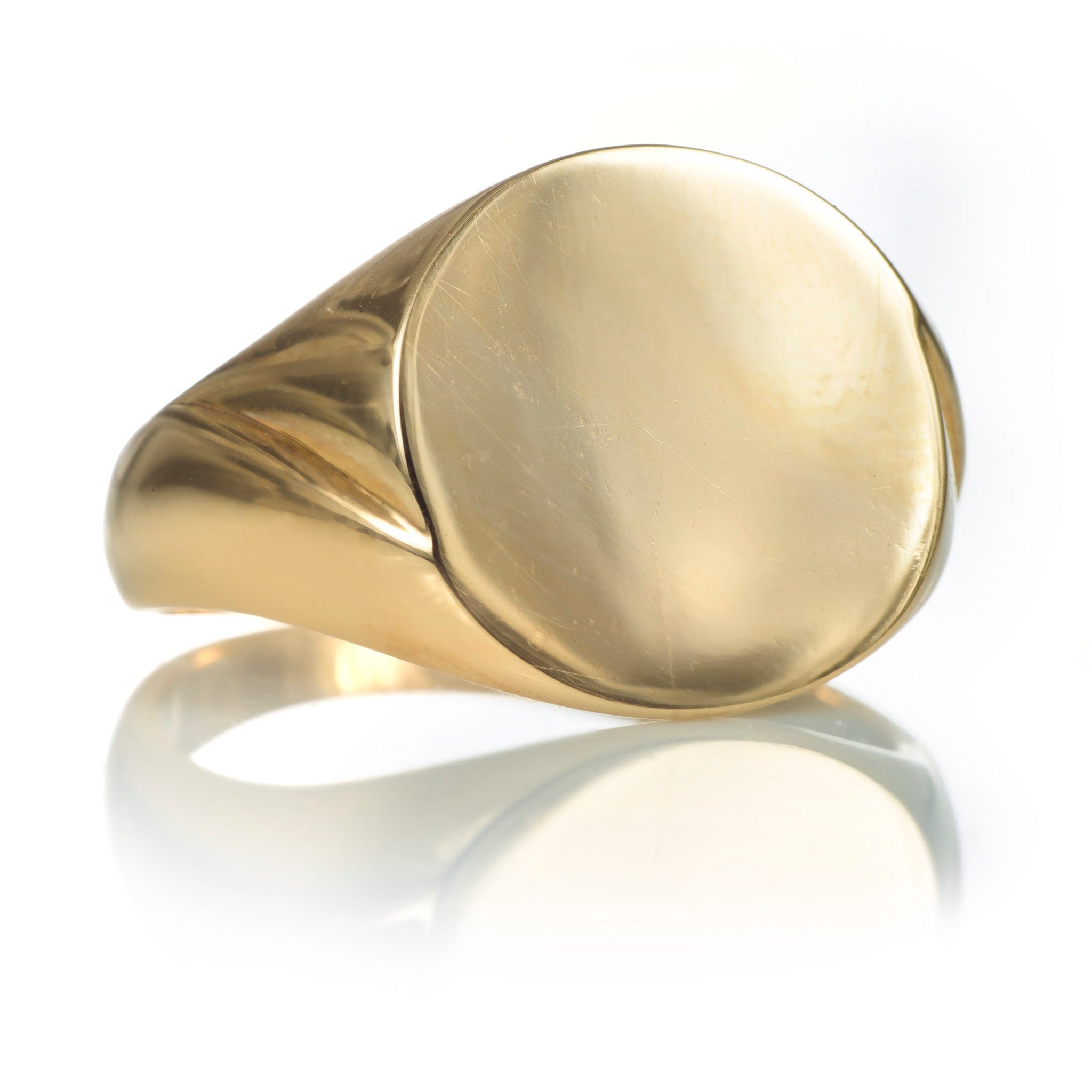 14k Yellow Gold Signet Ring For Men Unique Signet Ring Men Statement Ring Antique High School Ring University Signet 2024 Ring Custom Signet Ring